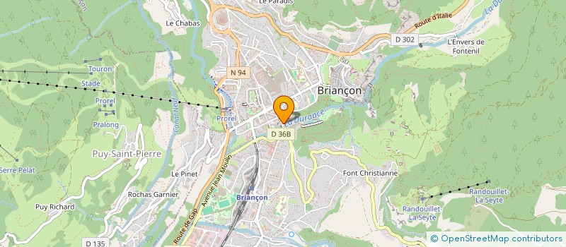 localisation de l'entreprise MONSIEUR MATHIEU BREUVART à BRIANCON