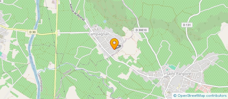 localisation de l'entreprise MONSIEUR MATHIEU BRUN  CAMPAGNAN