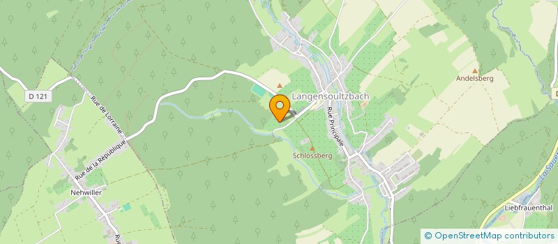 localisation de l'entreprise MONSIEUR MATHIEU BRUNNER  FRSCHWILLER