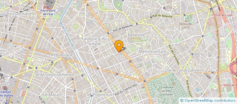 localisation de l'entreprise MONSIEUR MATHIEU BRUSAMONTI  PARIS