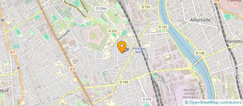 localisation de l'entreprise MONSIEUR MATHIEU BUREAU à VITRY-SUR-SEINE