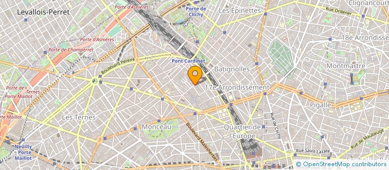 localisation de l'entreprise MONSIEUR MATHIEU CACHEUX  PARIS