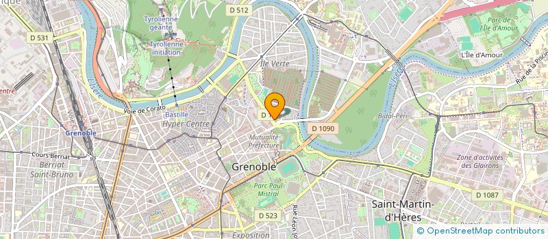 localisation de l'entreprise MONSIEUR MATHIEU CAMUSET à SAINT-MARTIN-D'HERES