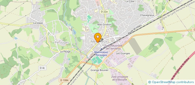localisation de l'entreprise MONSIEUR MATHIEU CANIVET à MEXIMIEUX