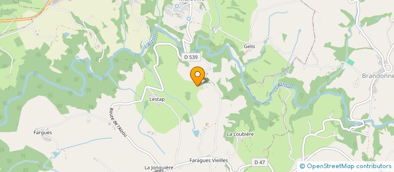 localisation de l'entreprise MONSIEUR MATHIEU CANTALOUBE à MALEVILLE