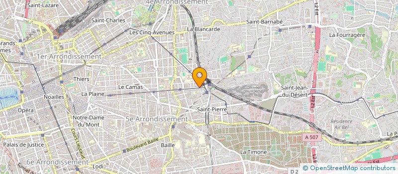 localisation de l'entreprise MONSIEUR MATHIEU CANTIELLO à MARSEILLE