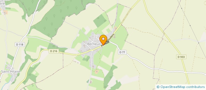 localisation de l'entreprise MONSIEUR MATHIEU CAPRON  BERNEUIL