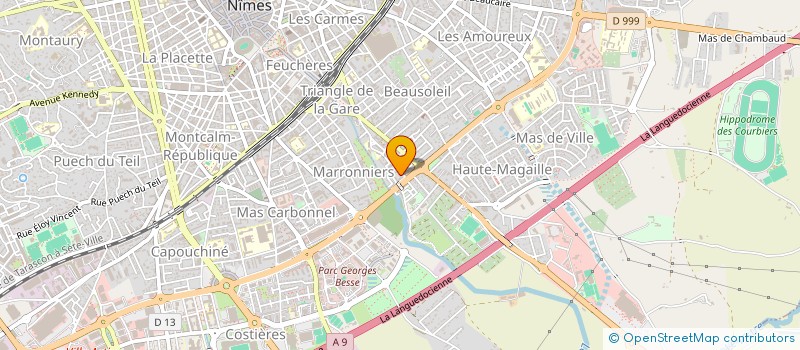 localisation de l'entreprise MONSIEUR MATHIEU CARAYOL  NIMES