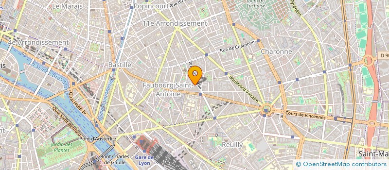 localisation de l'entreprise MONSIEUR MATHIEU CARDI  PARIS