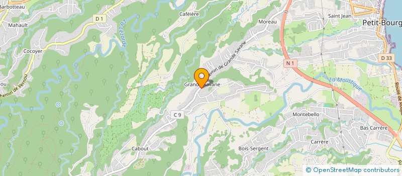 localisation de l'entreprise MONSIEUR MATHIEU CARMEL  PETIT-BOURG