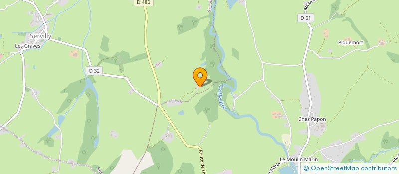 localisation de l'entreprise MONSIEUR MATHIEU CARMIE  ISSERPENT