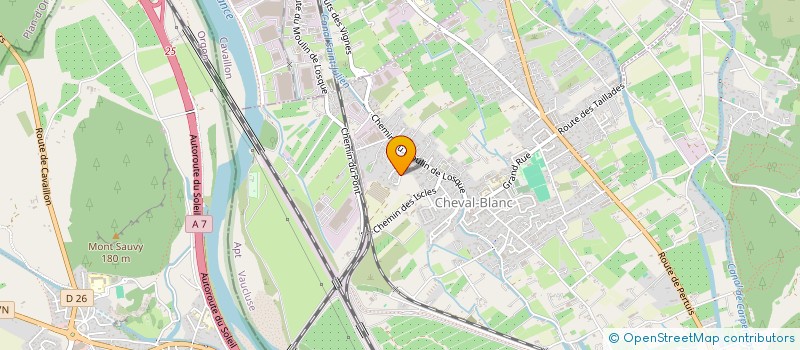 localisation de l'entreprise MONSIEUR MATHIEU CARRERE  CHEVAL-BLANC