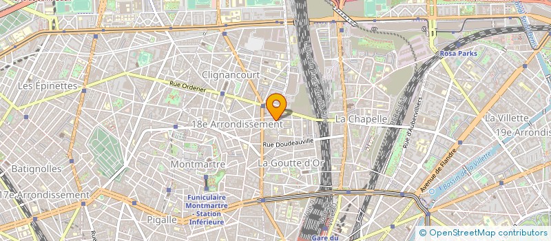 localisation de l'entreprise MONSIEUR MATHIEU CARRIER  PARIS