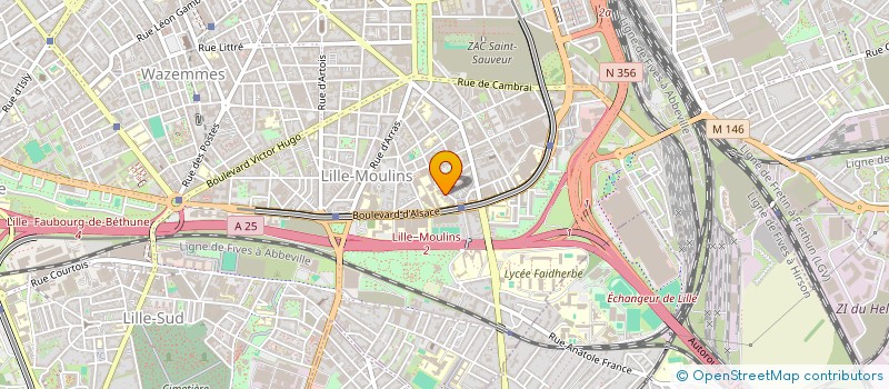 localisation de l'entreprise MONSIEUR MATHIEU CARSIQUE à LILLE
