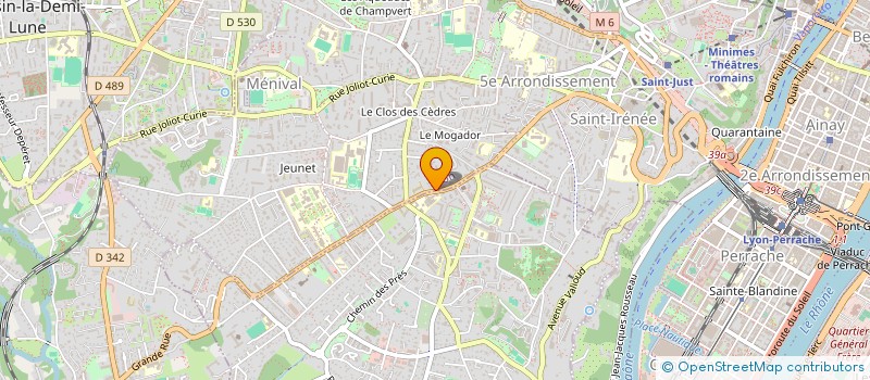localisation de l'entreprise MONSIEUR MATHIEU CART à LYON