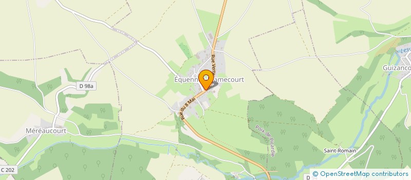 localisation de l'entreprise MONSIEUR MATHIEU CASARI  FRICAMPS