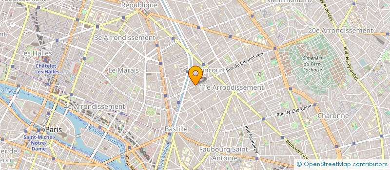 localisation de l'entreprise MONSIEUR MATHIEU CASSAN  PARIS