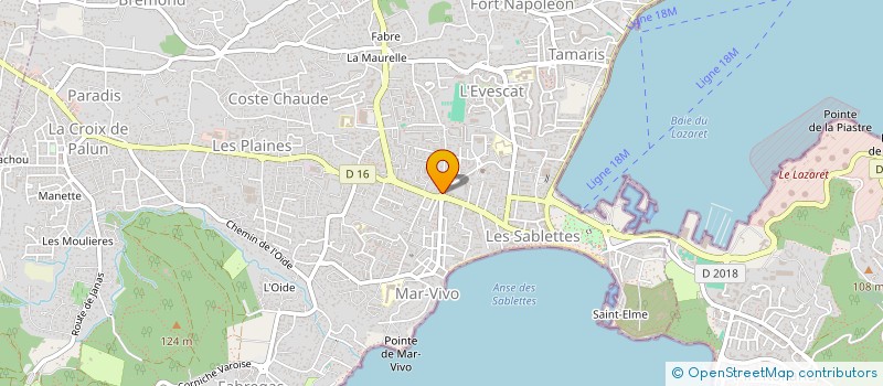 localisation de l'entreprise MONSIEUR MATHIEU CASTILLO-GUERRA à LA SEYNE-SUR-MER
