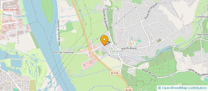 localisation de l'entreprise MONSIEUR MATHIEU CAUMEIL  POMPIGNAC