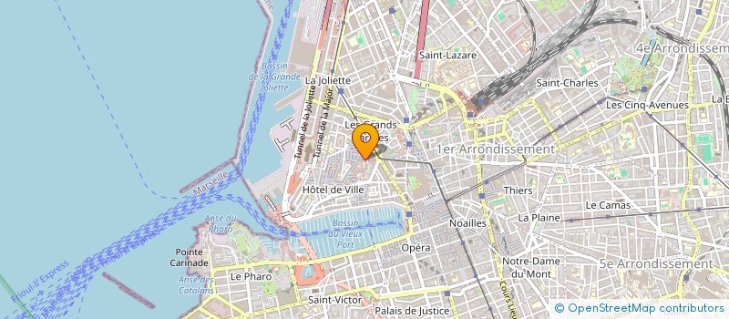 localisation de l'entreprise MONSIEUR MATHIEU CAVALIERE à MARSEILLE