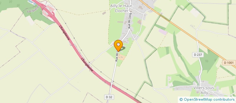 localisation de l'entreprise MONSIEUR MATHIEU CAVILLON  AILLY-LE-HAUT-CLOCHER