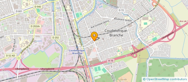 localisation de l'entreprise MONSIEUR MATHIEU CEIBEL à DUNKERQUE