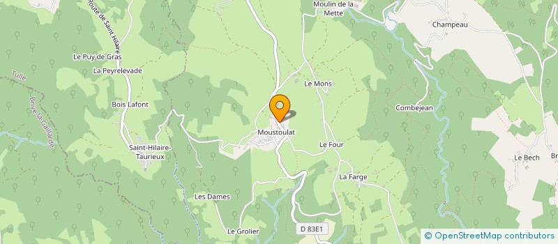 localisation de l'entreprise MONSIEUR MATHIEU CHAPPOUX  MONCEAUX-SUR-DORDOGNE