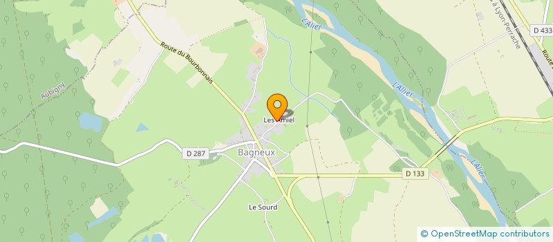 localisation de l'entreprise MONSIEUR MATHIEU CHAPUT  BAGNEUX