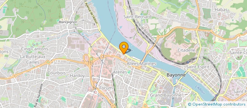 localisation de l'entreprise MONSIEUR MATHIEU CHARDELA  ANGLET