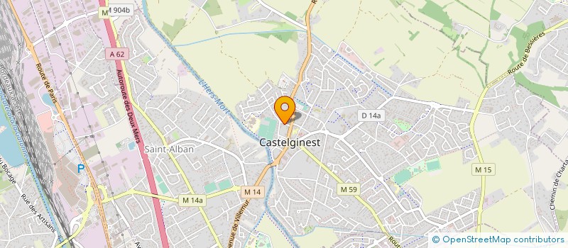 localisation de l'entreprise MONSIEUR MATHIEU CHARPENTIER à SAINT-JEAN-LHERM