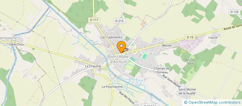 localisation de l'entreprise MONSIEUR MATHIEU CHARRIER  SAINTE-RADEGONDE