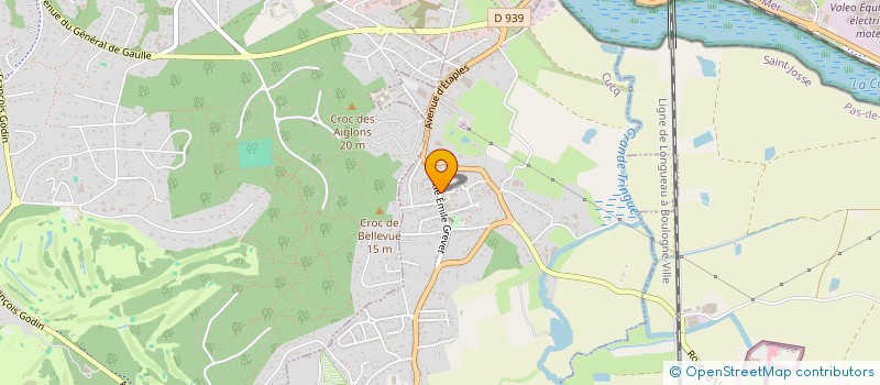 localisation de l'entreprise MONSIEUR MATHIEU CHARTAUX  CUCQ