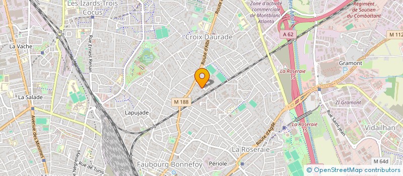 localisation de l'entreprise MONSIEUR MATHIEU CHEMIN à TOULOUSE