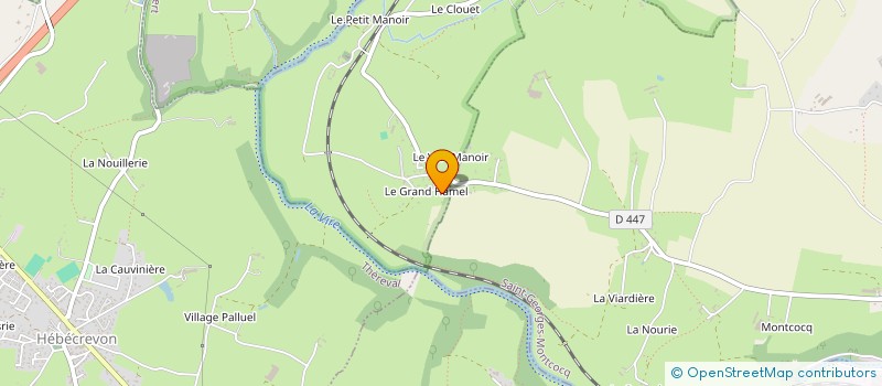 localisation de l'entreprise MONSIEUR MATHIEU CHENE  RAMPAN