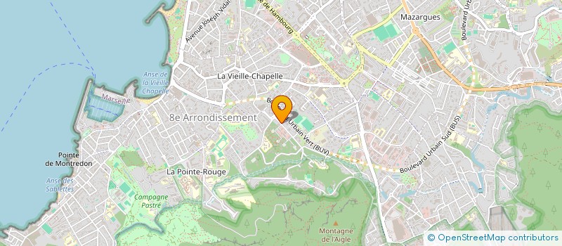 localisation de l'entreprise MONSIEUR MATHIEU CHEREL  MARSEILLE