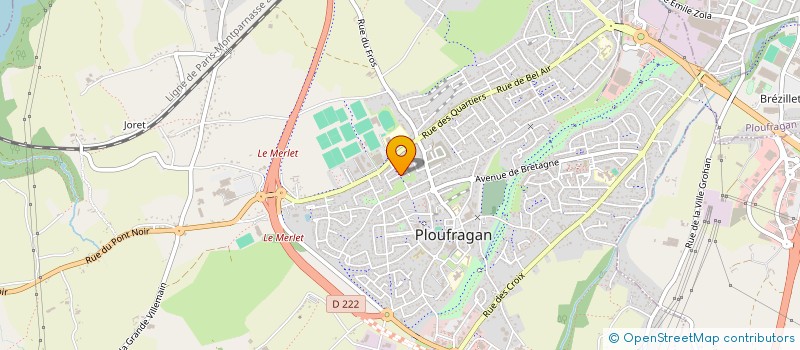 localisation de l'entreprise MONSIEUR MATHIEU CHESNEAU  PLOUFRAGAN