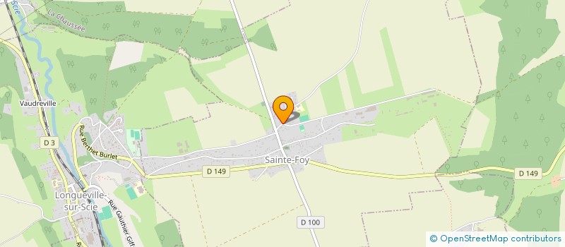 localisation de l'entreprise MONSIEUR MATHIEU CHEVALIER  SAINTE-FOY