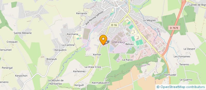 localisation de l'entreprise MONSIEUR MATHIEU CHEVILLARD  LOCMINE