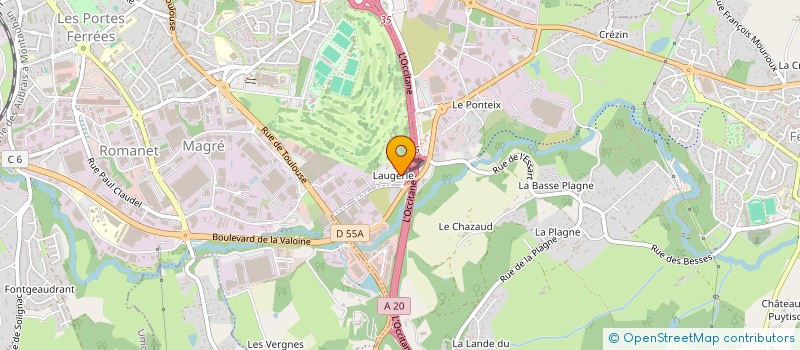 localisation de l'entreprise MONSIEUR MATHIEU CHEYPE à LIMOGES