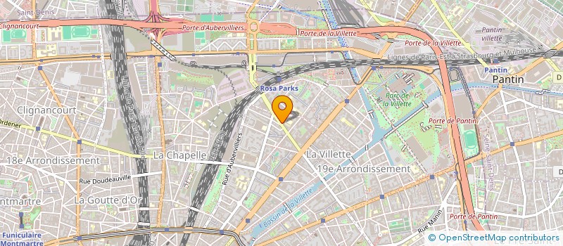 localisation de l'entreprise MONSIEUR MATHIEU CHORFI  PARIS