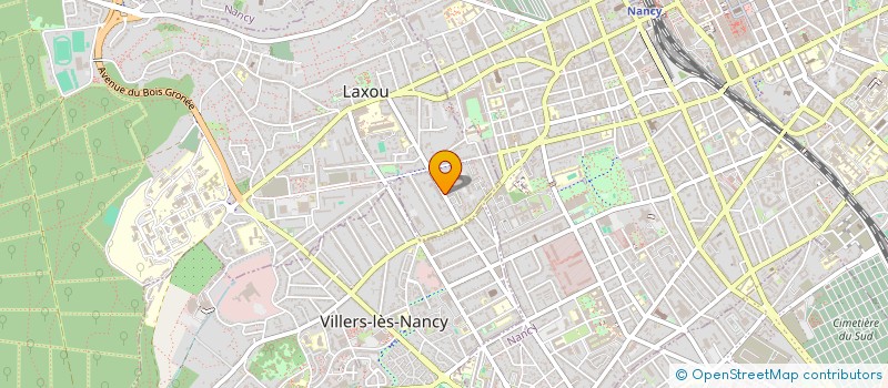 localisation de l'entreprise MONSIEUR MATHIEU CHRISTOPHE  LAXOU