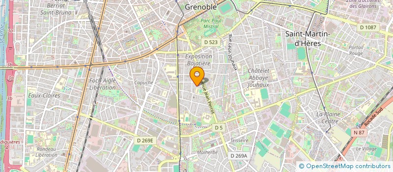 localisation de l'entreprise MONSIEUR MATHIEU CHRISTOPHE MACK  GRENOBLE