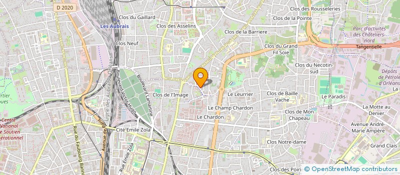 localisation de l'entreprise MONSIEUR MATHIEU CICIRKO à ORLEANS