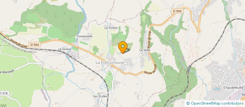 localisation de l'entreprise MONSIEUR MATHIEU CLAIRIS à LA FREISSINOUSE