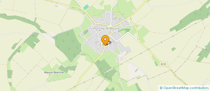 localisation de l'entreprise MONSIEUR MATHIEU CLERE  HORNOY-LE-BOURG