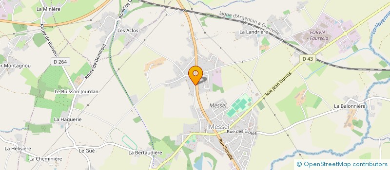 localisation de l'entreprise MONSIEUR MATHIEU COADIC à CALIGNY