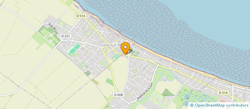 localisation de l'entreprise MONSIEUR MATHIEU COCARD  HERMANVILLE-SUR-MER