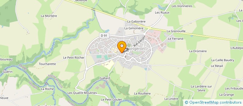 localisation de l'entreprise MONSIEUR MATHIEU COGNE à SEVREMOINE