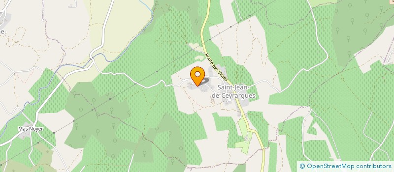 localisation de l'entreprise MONSIEUR MATHIEU COGOLLOS  SAINT-JEAN-DE-CEYRARGUES