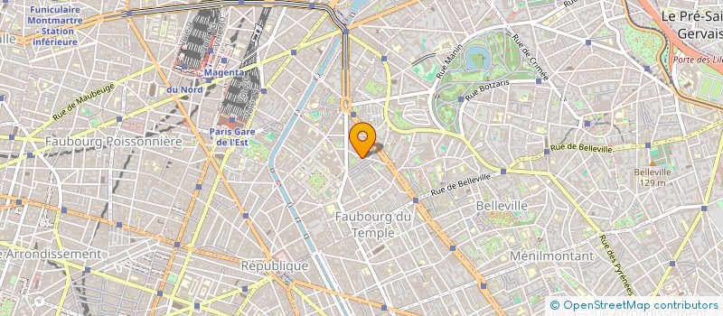 localisation de l'entreprise MONSIEUR MATHIEU COHEN  MONTREUIL